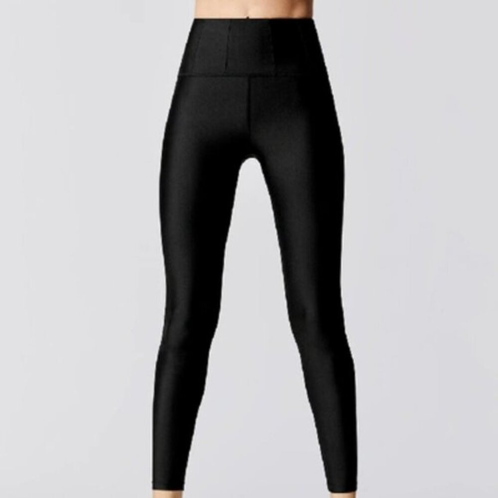 Carbon38 Corset Waist High Rise Full Length Legging In Black Size XS NWOT